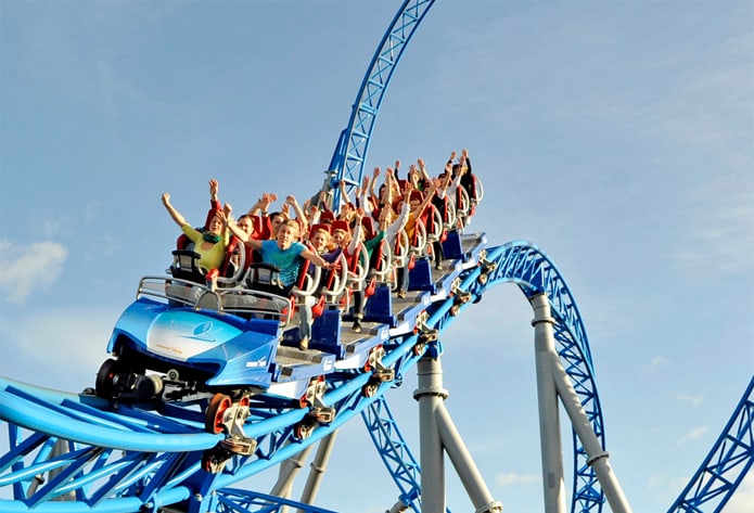 Europa-Park Blue Fire megacoaster